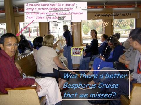 bitter or better Bosphorus cruise